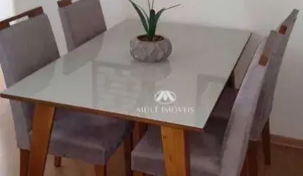 Apartamento em ótima localização no Condomínio Recanto da Lagoinha com 46,97m² de área privativa.