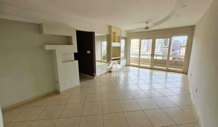 Apartamento em excelente localização no Centro da Cidade próximo ao Shopping Santa Úrsula, 100m² de área privativa.