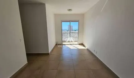 Apartamento em excelente localização próximo a Unaerp, Novo Shopping, Posto Indaiá Conveniência, 72m² de área privativa, andar alto, face sol da manhã