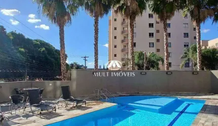 Apartamento de 3 quartos para alugar no Edifício Província de Roma, 90,15 m², Nova Aliança zona sul de Ribeirão Preto.