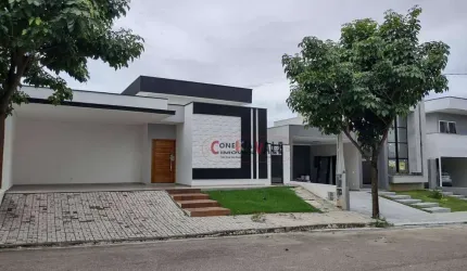 Casa com 3 dormitórios, 160 m² - venda por R$ 1.150.000,00 ou aluguel por R$ 5.975,00/mês - Condomínio Terras do Vale - Caçapava/SP