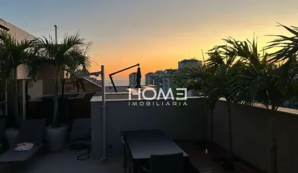 ATENÇÃO ABM - Cobertura Duplex  com 2 dormitórios, 185 m² - venda por R$ 2.300.000 ou aluguel por R$ 18.550/mês - Barra da Tijuca - Rio de Janeiro/RJ