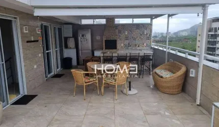 Cobertura com 4 dormitórios à venda, 184 m² por R$ 1.060.000,00 - Recreio dos Bandeirantes - Rio de Janeiro/RJ