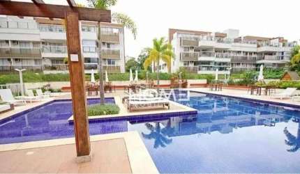 Lindo Apartamento Moderno com Varanda e Vista para a Piscina no Recreio