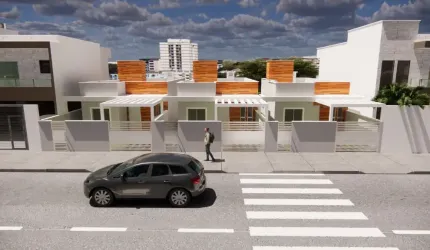 Lindos Geminados em Construção em Itacolomi
