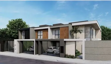 Casa Geminada para Venda em Joinville, Saguaçú, 3 dormitórios, 1 suíte, 3 banheiros, 2 vagas