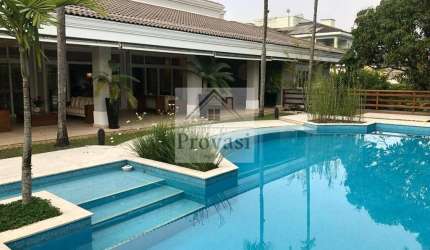 Casa com 5 suítes, academia e garagem coberta- 1000m2-  Alphaville Residencial 2 - Por R$17.500.000,00