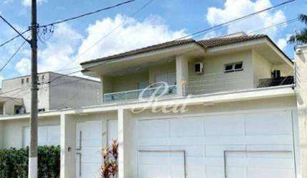 Lindo Sobrado com 4 dormitórios à venda, 348 m² - Vila Nova Socorro - Mogi das Cruzes/SP