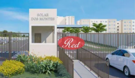 Solar dos Montes. Apartamento com 2 dormitórios à venda, 42 m² por R$ 235.000 - Chácara Estância Paulista - Suzano/SP