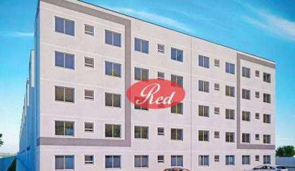 Apartamento com 2 dormitórios à venda, 4355 m² por R$ 220.000,00 - Chácara Estância Paulista - Suzano/SP