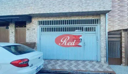 Casa com 2 dormitórios para alugar, 86 m² por R$ 950,00/mês - Jardim Revista - Suzano/SP