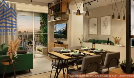 Apartamento a Venda, 2 dorms, 1 vaga na Vila Andrade