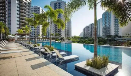 Apartamento de 4 suítes + dependência completa no Ilha Pura