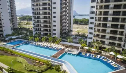 Apartamento de 4 suítes + dependência completa no Ilha Pura