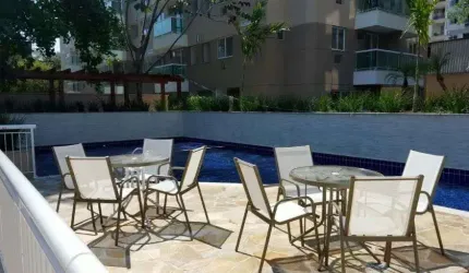 Cobertura Duplex com piscina e area gourmet aluguel 3 quartos duas suítes em Praça Seca