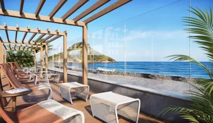 Cobertura Linear pé na Areia do recreio dos Bandeirantes