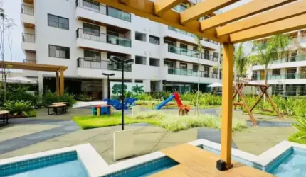 Cobertura Duplex com 2 quartos sendo 1 suíte na Praia do Forte