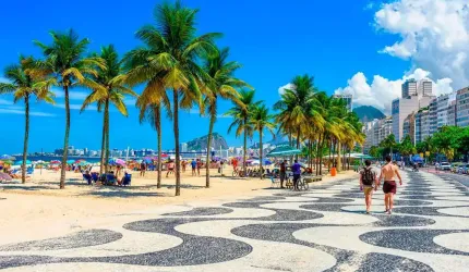 Studio amplo e moderno em copacabana
