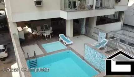 Apartamento 2 quartos com 1 suíte em condominio clube