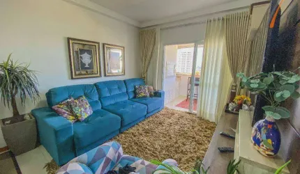 Apartamento com 3 dormitórios à venda, 91 m² por R$ 685.000,00 - Barreiros - São José/SC