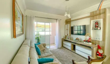 Apartamento com 3 dormitórios à venda, 106 m² por R$ 598.000,00 - Ponte do Imaruim - Palhoça/SC