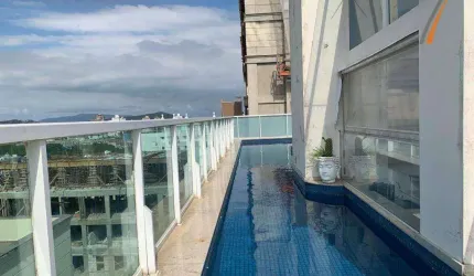 Cobertura com 3 dormitórios para alugar, 200 m² por R$ 8.115,83/mês - Cidade Universitária Pedra Branca - Palhoça/SC