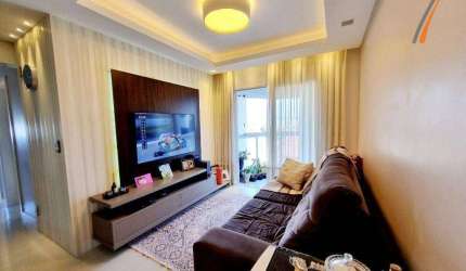 Apartamento com 3 dormitórios à venda, 78 m² por R$ 850.000,00 - Capoeiras - Florianópolis/SC