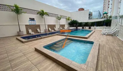 Apartamento com 2 dormitórios à venda, 74 m² por R$ 525.000,00 - Barreiros - São José/SC