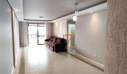 Apartamento com 3 dormitórios para alugar, 127 m² por R$ 6.170,00/mês - Balneário - Florianópolis/SC