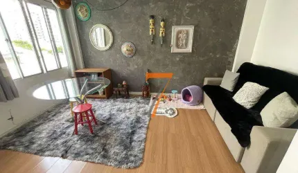 Apartamento com 2 dormitórios para alugar, 68 m² por R$ 3.109,13/mês - Balneário - Florianópolis/SC