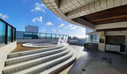 Bossa Nova em Capim Macio - Cobertura linear com 240m² - 3suites - Jacuzzi