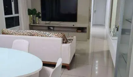Apartamento semi mobiliado - 117m² 4quartos 1suite -  varanda ampla - 2vagas