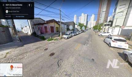 Terreno com ótima localização em Petrópolis, Cidade Alta, Natal-RN 450m² 15x30