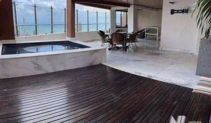 Cobertura com 240m², 3suites, 3vagas em Ponta Negra, Natal/RN