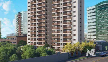 Apartamento com 2 dormitórios à venda, 58 m² por R$ 400.000,00 - Capim Macio - Natal/RN