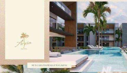 Apartamento Duplex com 2 dormitórios à venda, 79 m² por R$ 555.468,00 - Praia de Tabatinga - Nísia Floresta/RN