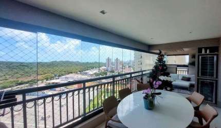 Apartamento em Capim Macio - vista livre - 196m² - 3suites - 4vagas