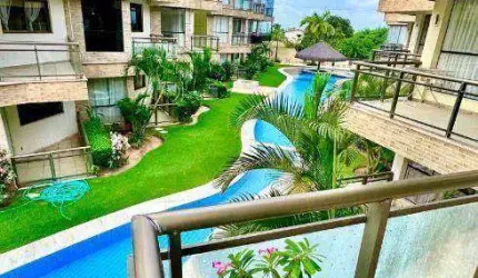 Apartamento mobiliado na praia de Búzioz