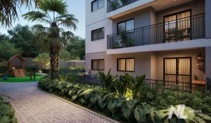 Apartamento com 2 dormitórios à venda, 59 m² por R$ 426.000 - Candelária - Natal/RN