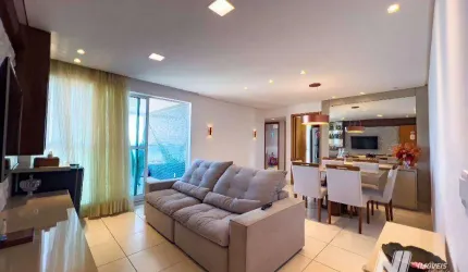 Apartamento alto padrão com 3 dormitórios à venda, 98 m² por R$ 840.000,00 - Petrópolis - Natal/RN