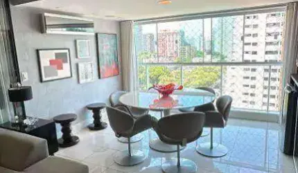 Residencial América no Tirol - 187m² - 3suites - 3Vagas - Semi mobiliado