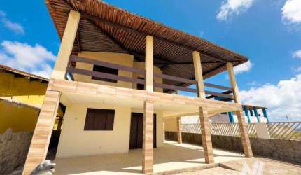 Casa com 5 dormitórios para LOCAÇÃO POR TEMPORADA- Praia de Buzios - Nísia Floresta/RN