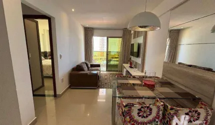 Apartamento Mobiliado e com Vista Mar à venda, 54 m² por R$ 439.900 - Ponta Negra - Natal/RN