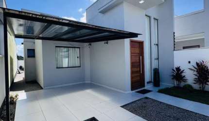 Casa semi mobiliado com dois dormitórios sendo uma suíte