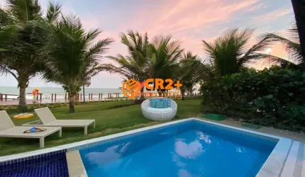 Casa Bangalô a Venda com 4 quartos, 2 suítes em Muro Alto- 165m² Beira Mar