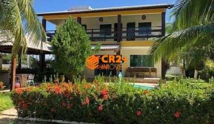 Casa a venda em condomínio com 300m² ,5 quartos, 2 suítes no Cupe, Porto de Gali