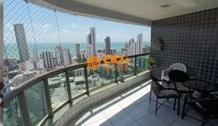 Vendo apartamento 173m2, 04quartos, 03 suítes, 03 vagas de garagem em Boa Viagem