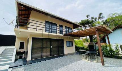 Casa à venda, 4 quartos, 1 vaga, Alto Palmeiras - Rio dos Cedros/SC
