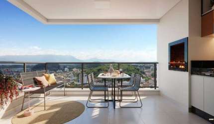 Apartamento à venda, 1 quarto, 2 suítes, 1 vaga, Santo Antônio - Joinville/SC