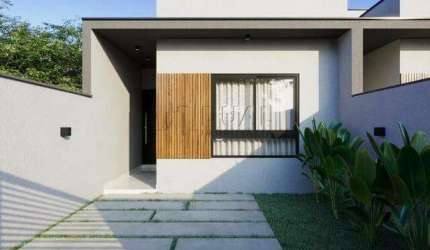 Casas Geminadas com Projeto Moderno – A partir de R$299 mil
